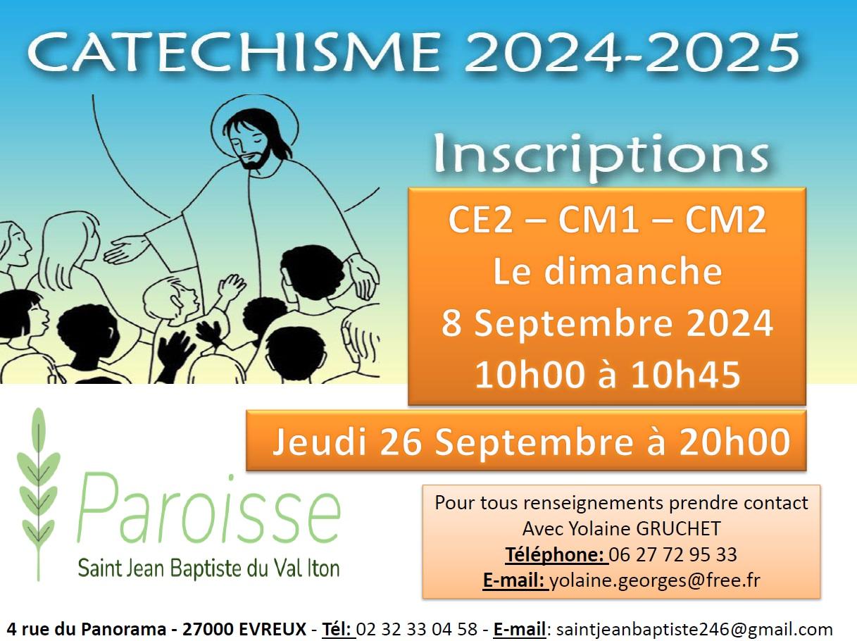 Inscription kt 2024 2025